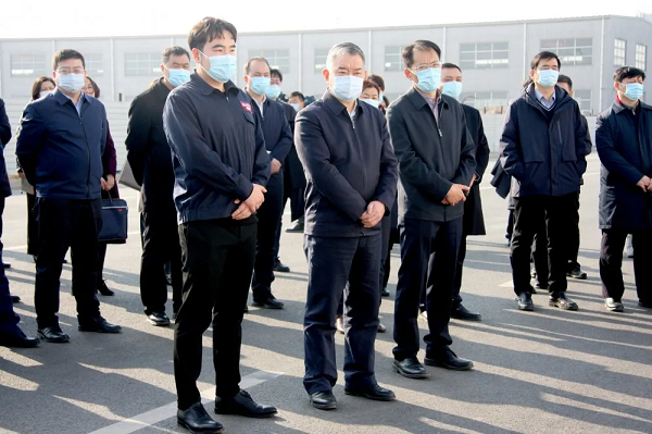 东丽区委书记夏新走访bevictor伟德焊材集团